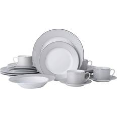 Mikasa Percy Grey Dinner Set 20pcs