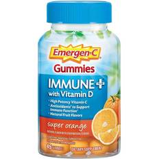 Emergen-C Immune Plus High Potency with Vitamin D Super Orange 45 Gummies 60 pcs