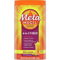 Metamucil Psyllium Fiber Supplement Orange 48.2 oz