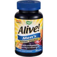 Alive Nature's Way Alive! Men's Gummy Complete Multivitamin Fruit 60 Gummies