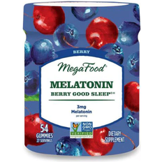 MegaFood Melatonin Berry Good Sleep Gummies Berry 3 mg 54 Gummies