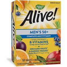 Alive Nature's Way Alive! Men's 50 Complete Multivitamin 50 Tablets