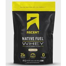 Ascent Native Fuel Whey Protein Powder Vanilla Bean 2 lbs