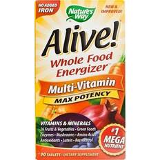 Natures Way Nature's Way Alive! Max 3 Potency Multivitamin 90 Tablets