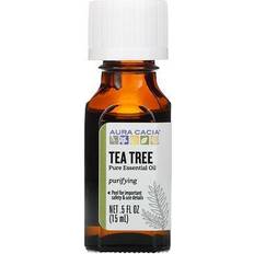 Aura Cacia 100%Pure Essential Oil Tea Tree 0.5 fl oz