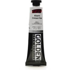 Golden OPEN Acrylic Colors alizarin crimson hue 2 oz. tube