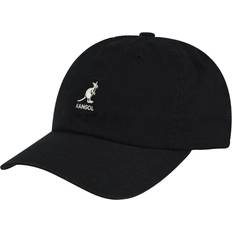 Kangol Washed Baseball Cap - Black