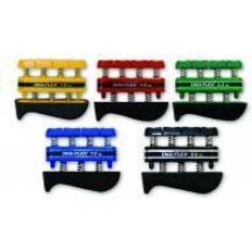 Cando CanDo Digi-Flex hand exerciser set of 5 (yellow, red, green, blue, black) no rack