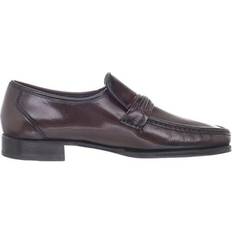 Florsheim Como Moc Toe Strap - Black Cherry