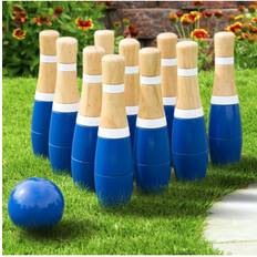 Wooden Lawn Bowling