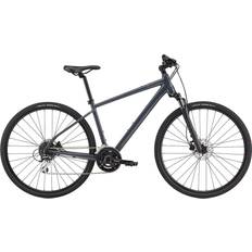 Grey - L City Bikes Cannondale Quick CX 3 Disc 2021 Unisex