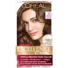 L'Oréal Paris Excellence Creme 5G Medium Golden Brown