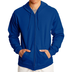 Hanes ComfortBlend EcoSmart Full Zip Hoodie - Deep Royal