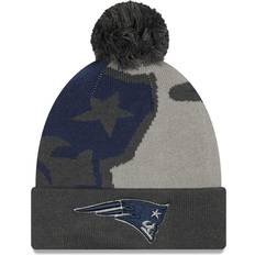 New Era New England Patriots Logo Whiz Redux Beanie - Graphite