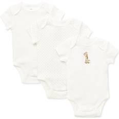 Little Me Giraffek Bodysuits 3-Pack - Ivory (LB802578N)