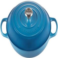 Le Creuset Marseille Blue Signature with lid 3.5 L