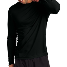 Hanes Sport FreshIQ Cool DRI Long Sleeve T-shirt 2-pack Men - Black