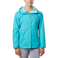 Turquoise - Women Rain Jackets & Rain Coats Columbia Women’s Arcadia II Rain Jacket - Geyser