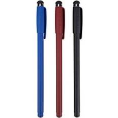 Targus AMM0601TBUS Stylus 3 Pack Black, Red, Blue