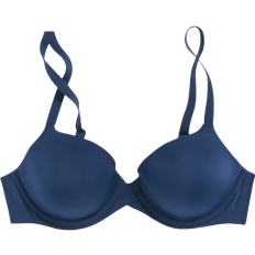 Maidenform One Fab Fit Everyday Modern Demi Underwire Bra - Navy Eclipse