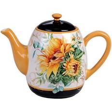 Certified International Sunflower Fields Teapot 1.18L