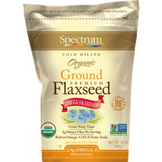 Calcium Fatty Acids Spectrum Organic Ground Flaxseed 397g