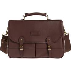 Briefcases Barbour Leather Briefcase - Chocolate