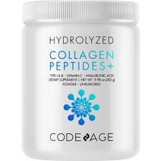 Codeage Collagen Peptides Vitamin C Hyaluronic Acid Hydrolyzed Collagen Protein Powder 9.98 oz