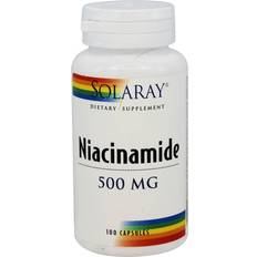 Solaray Niacinamide 500 mg 100 VegCaps 100 pcs