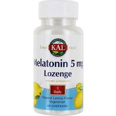 Kal Melatonin Lozenge Lemon 5 mg 60 Lozenges