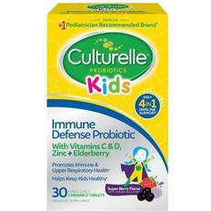 iHealth Culturelle Kids Immune Defense Probiotic Super Berry 30 Chewable Tablets