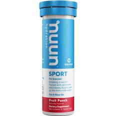 nuun Sport Electrolyte Drink Tablets Fruit Punch 10 Servings