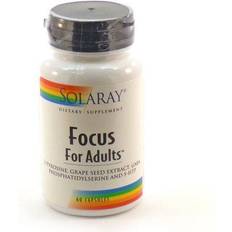 Solaray Focus For Adults 60 Capsules