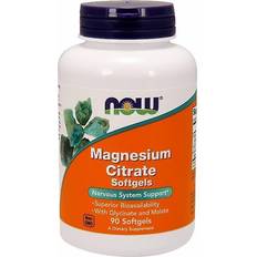 NOW Foods Magnesium Citrate 90 Softgels