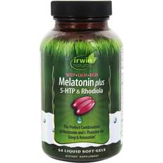 Irwin Naturals Melatonin plus 5-HTP & Rhodiola 54 Liquid Softgels