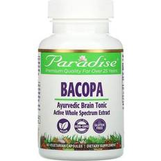 Paradise Herbs Bacopa 60 Vegetarian Capsules