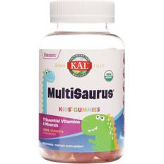 Kal MultiSaurus Kids' Gummies Lemon Orange & Strawberry 60 Gummies