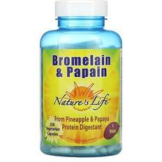 Nature's Life Bromelain and Papain 250 Vegetarian Capsules