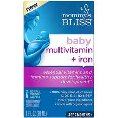 Mommy's Bliss Baby Multivitamin Iron Drops 1 fl oz