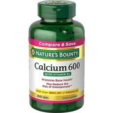 Natures Bounty Nature's Bounty Calcium 600 with Vitamin D3 250 Tablets 60 pcs