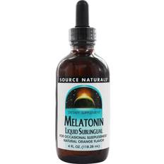 Source Naturals Melatonin Sublingual Liquid Natural Orange 4 fl oz