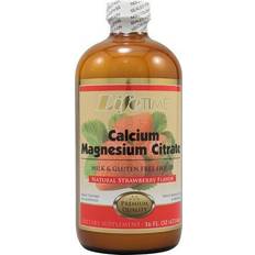 Lifetime Liquid Calcium Magnesium Citrate Plus Vitamin D-3 Strawberry 16 fl oz