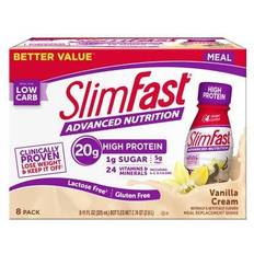 Slimfast Advanced Nutrition High Protein RTD Shake Vanilla Cream 8 Bottles