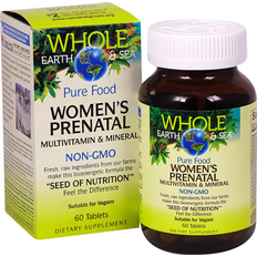 Natural Factors Whole Earth & Sea Women's Prenatal Mutlivitamin & Mineral 60 Tablets