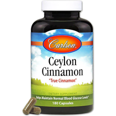 Carlson Ceylon Cinnamon 180 Capsules