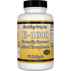 Healthy Origins E-1000 1000 IU 60 Softgels