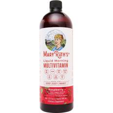 MaryRuth Organics Liquid Morning Multivitamin, Raspberry 946ml