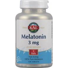 Kal Melatonin 3 mg 120 Tablets 20 pcs