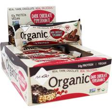 NuGo Nutrition Organic Bars Dark Chocolate Pomegranate 12 Bars