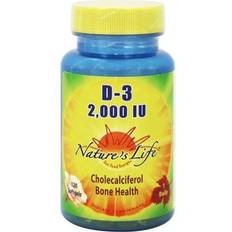 Nature's Life Vitamin D-3 2000 IU 120 Softgels